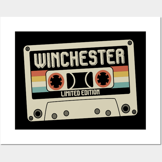 Winchester - Limited Edition - Vintage Style Wall Art by Debbie Art